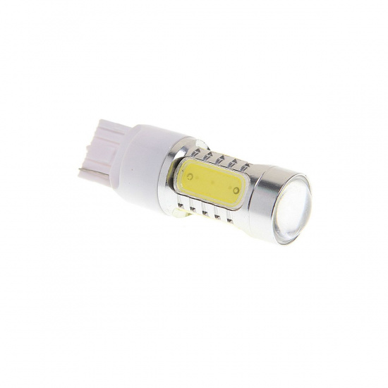 Большое фото товара - Автолампа W21W W2.5*16q 5 SMD MEGA WHITE 6000K 400лм 12V MEGAPOWER M-20392SW, M-20392SW. Вариант №1