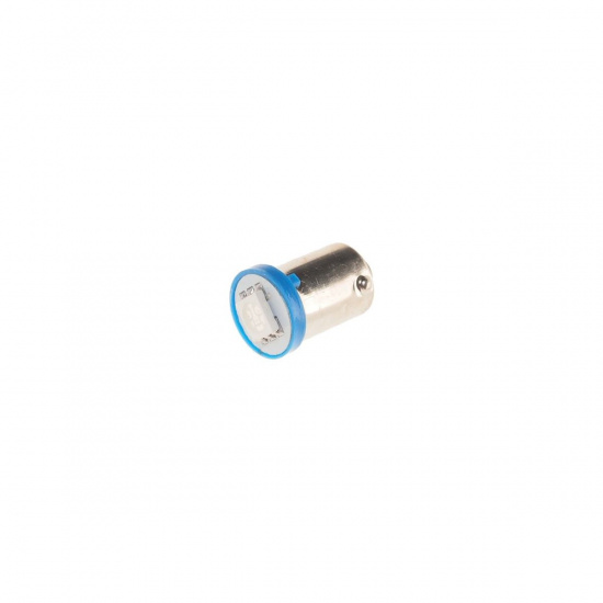 Большое фото товара - Автолампа T4W BA9s 1 SMD 5050 BLUE 6лм 12V MEGAPOWER M-90124B, M-90124B. Вариант №1
