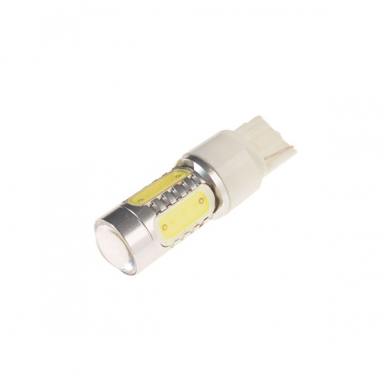 Большое фото товара - Автолампа W21/5W W3*16q 5 SMD MEGA WHITE 400лм 6000K12V MEGAPOWER M-20392DW, M-20392DW. Вариант №1