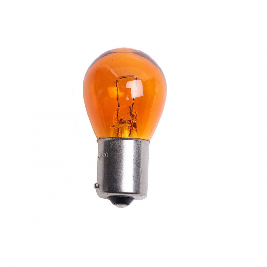 Большое фото товара - Автолампа PY21W BAU15s YELLOW STANDART 12V MEGAPOWER M-37033058, M-37033058. Вариант №1