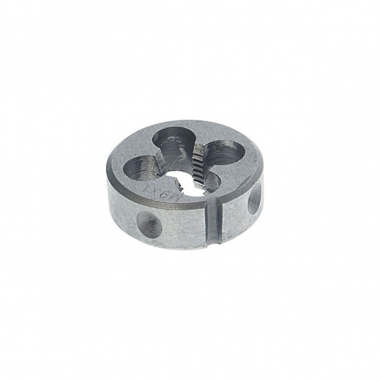 Большое фото товара - Плашка M9x1-o25мм в пластиковом футляре ROCKFORCE RF-DIE09100, RF-DIE09100. Вариант №1
