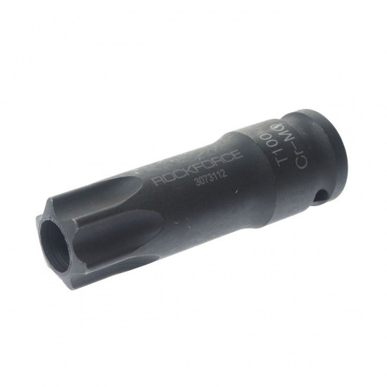 Большое фото товара - Головка-бита TORX ударная T100H с отверстием 1/2 ROCKFORCE RF-3073112, RF-3073112. Вариант №1