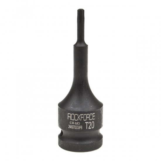 Большое фото товара - Головка-бита TORX ударная 1/2 T20 ROCKFORCE RF-24607820MPB, RF-24607820MPB. Вариант №1