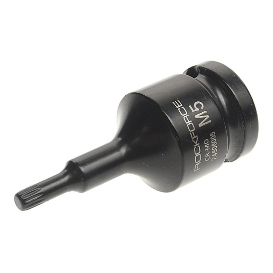 Большое фото товара - Головка-бита SPLINE ударная 1/2 M5 ROCKFORCE RF-24806005, RF-24806005. Вариант №1
