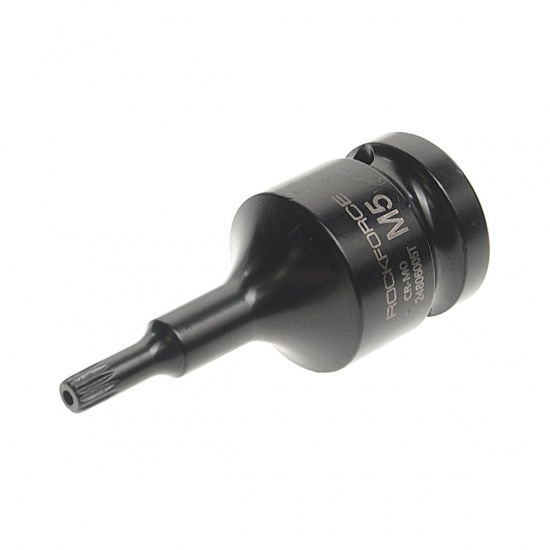 Большое фото товара - Головка-бита SPLINE ударная 1/2 M5 с отверстием ROCKFORCE RF-24806005T, RF-24806005T. Вариант №1