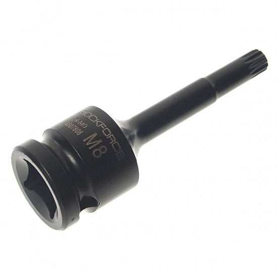 Большое фото товара - Головка-бита SPLINE ударная 1/2 M8 ROCKFORCE RF-24807808, RF-24807808. Вариант №1
