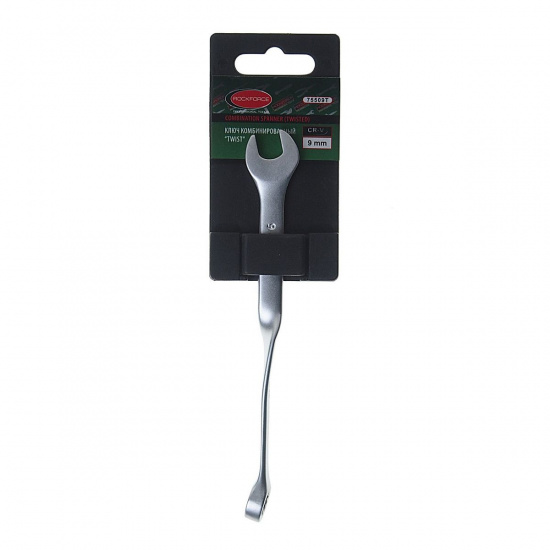 Большое фото товара - Ключ комбинированный 9мм twist удлиненный ROCKFORCE RF-75509T, RF-75509T. Вариант №1