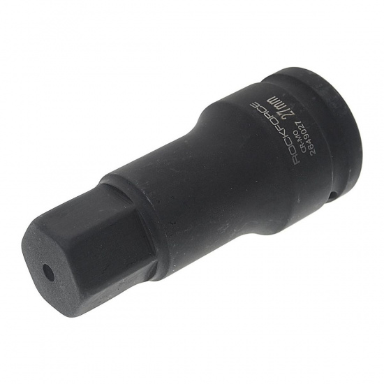 Большое фото товара - Насадка 6-гранная ударная 27мм 3/4 L-100мм ROCKFORCE RF-2649027, RF-2649027. Вариант №1