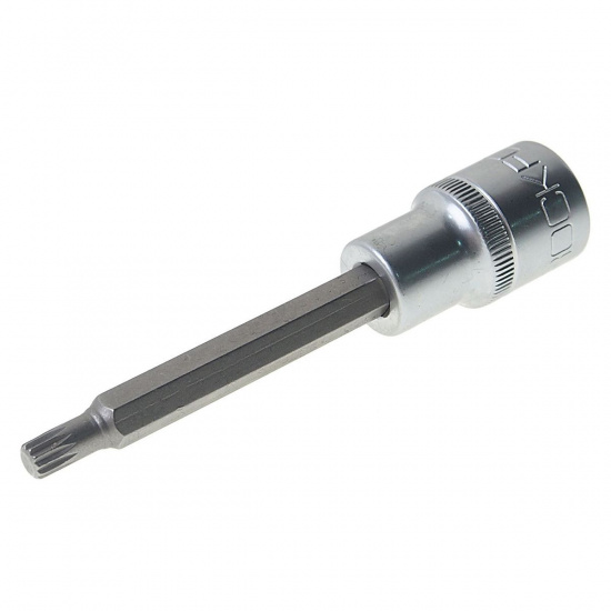 Большое фото товара - Головка-бита SPLINE 12-лучевая M6 1/2 L-100мм ROCKFORCE RF-34810006, RF-34810006. Вариант №1