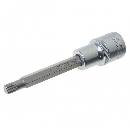 Большое фото товара - Головка-бита SPLINE 12-лучевая M8 1/2 L-100мм ROCKFORCE RF-34810008, RF-34810008. Вариант №1